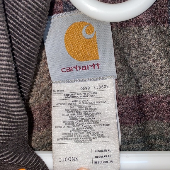 Carhartt leather jacket size XL - Picture 3 of 7